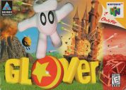 Scan of front side of box of Glover