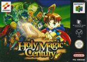 Scan of front side of box of Holy Magic Century