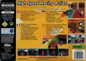 Scan de la face arrière de la boite de Hot Wheels Turbo Racing
