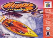 Scan of front side of box of Hydro Thunder
