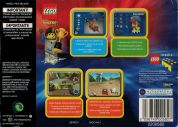 Scan of back side of box of Lego Racers