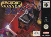 Scan of front side of box of Lode Runner 3D