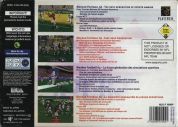 Scan de la face arrière de la boite de Madden Football 64