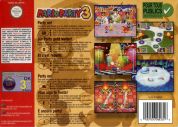 Scan de la face arrière de la boite de Mario Party 3