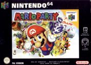 Scan of front side of box of Mario Party