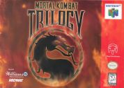 Scan of front side of box of Mortal Kombat Trilogy
