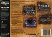 Scan de la face arrière de la boite de Mortal Kombat Trilogy