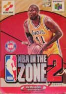 Scan of front side of box of NBA In The Zone 2