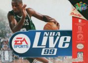 Scan de la face avant de la boite de NBA Live 99