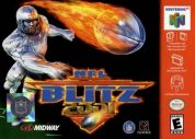 Scan of front side of box of NFL Blitz 2001
