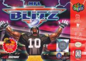 Scan of front side of box of NFL Blitz