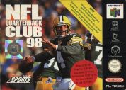 Scan of front side of box of NFL Quarterback Club '98