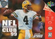 Scan of front side of box of NFL Quarterback Club '99