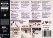 Scan of back side of box of NHL '99