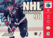 Scan of front side of box of NHL Breakaway 98