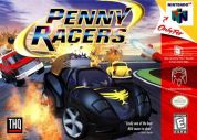 Scan of front side of box of Penny Racers