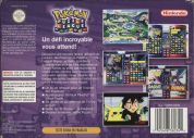 Scan de la face arrière de la boite de Pokemon Puzzle League