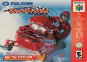 Scan of front side of box of Polaris SnoCross