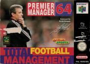 Scan of front side of box of Premier Manager 64