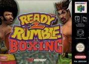 Scan of front side of box of Ready 2 Rumble Boxing