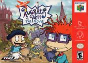 Scan of front side of box of Rugrats in Paris
