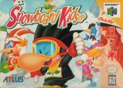 Scan of front side of box of Snowboard Kids