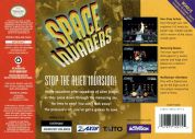 Scan of back side of box of Space Invaders