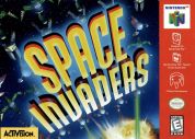 Scan of front side of box of Space Invaders