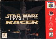 Scan de la face avant de la boite de Star Wars: Episode I: Racer
