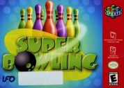 Scan of front side of box of Super Bowling