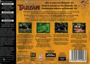 Scan of back side of box of Tarzan