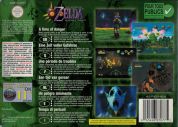 Scan of back side of box of The Legend Of Zelda: Majora's Mask