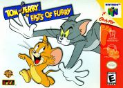 Scan of front side of box of Tom & Jerry in Fists of Furry