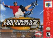 Scan of front side of box of Tony Hawk's Pro Skater 3