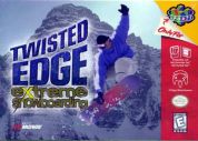 Scan of front side of box of Twisted Edge Extreme Snowboarding