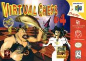 Scan of front side of box of Virtual Chess 64