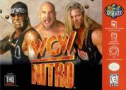 Scan of front side of box of WCW Nitro