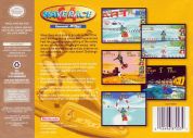 Scan of back side of box of Wave Race 64