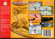 Scan of back side of box of Wave Race 64