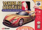 Scan of front side of box of World Driver Championship