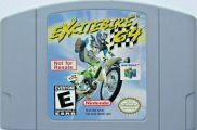 Scan of cartridge of Excitebike 64 - Not For Resale