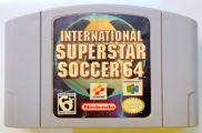 Scan of cartridge of International Superstar Soccer 64