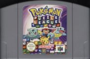 Scan of cartridge of Pokemon Puzzle League