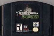 Scan de la cartouche de WWF Wrestlemania 2000