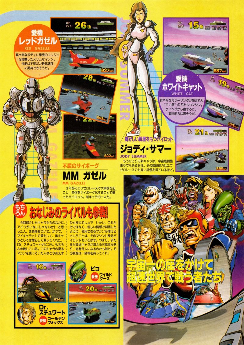 Nintendo64ever Previews Of The Game F Zero X On Nintendo 64