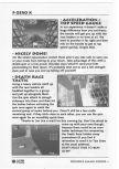 Scan of the walkthrough of F-Zero X published in the magazine N64 24 - Bonus Double Game Guide: F-Zero X / Glover, page 14