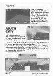 Scan of the walkthrough of F-Zero X published in the magazine N64 24 - Bonus Double Game Guide: F-Zero X / Glover, page 16