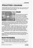 Scan de la soluce de  paru dans le magazine N64 24 - Supplément Double guide de jeu : F-Zero X / Glover, page 3