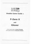 Scan du suplément Double guide de jeu : F-Zero X / Glover, page 3