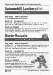 Scan du suplément The Nintendo 64 Compendium, page 10
